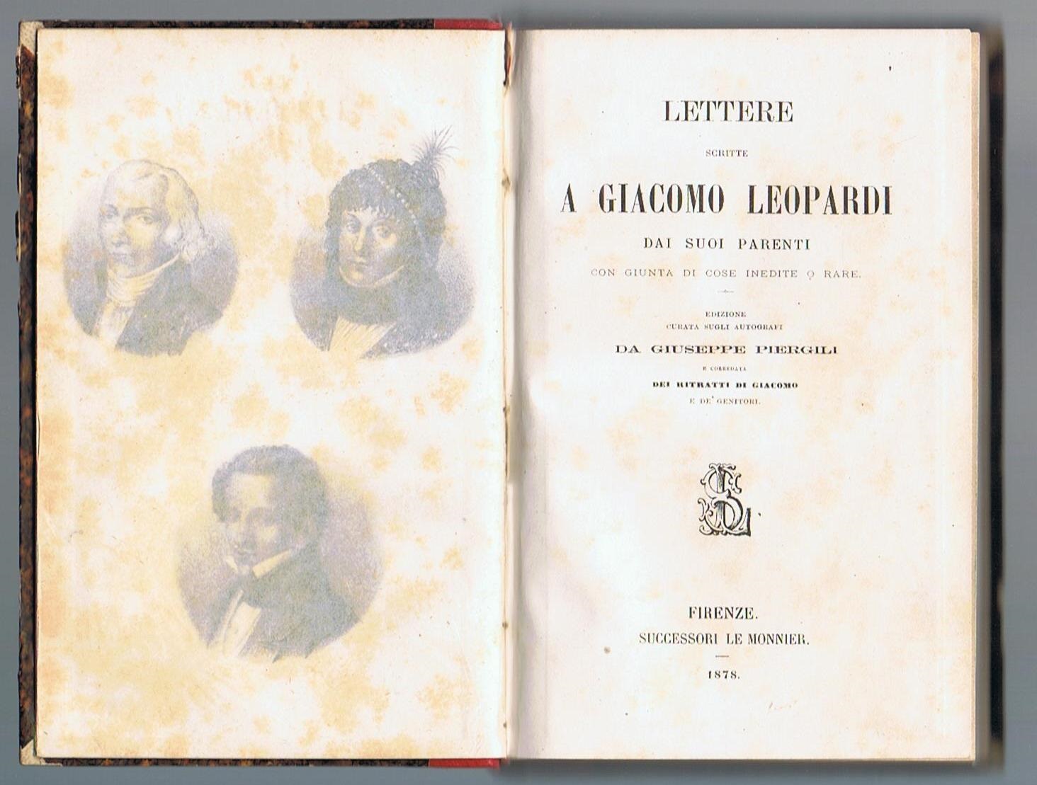lettereleopardi - Copertina